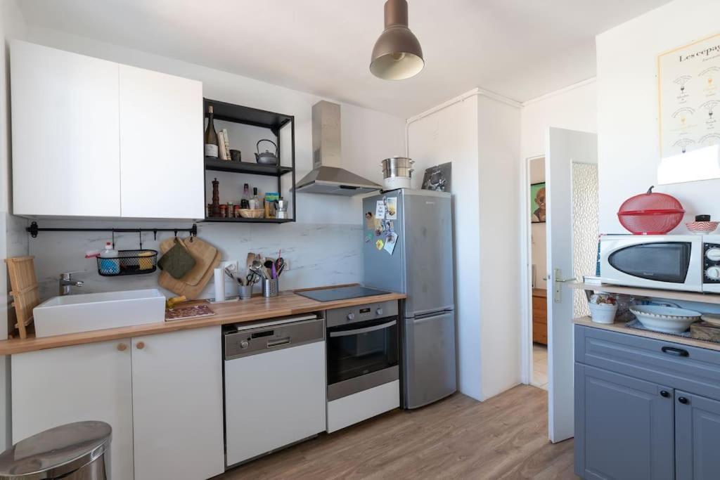 Cabana & Grand Appartement Cosy - Parking & Balcon Villefranche-sur-Saône Zewnętrze zdjęcie