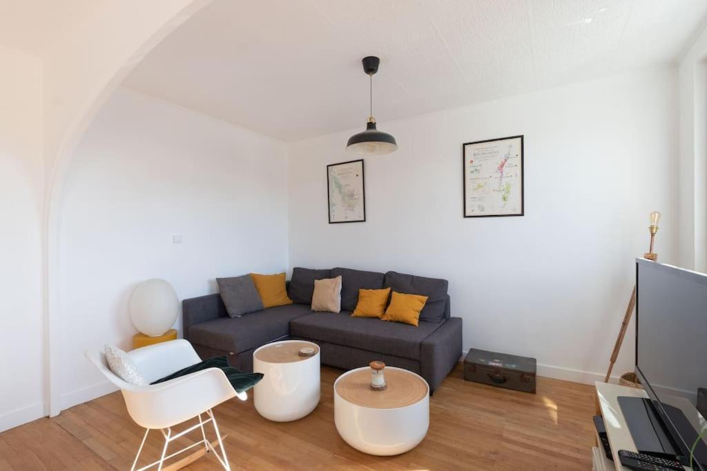 Cabana & Grand Appartement Cosy - Parking & Balcon Villefranche-sur-Saône Zewnętrze zdjęcie